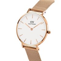 Orologio Daniel Wellington Donna Classic Petite Melrose in Acciaio placcato oro rosa DW00100219 - DW00100219